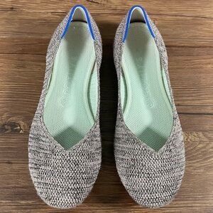 ROTHY’S The Flat ‘Stardust’ Slip-On Knit Flats Shoes Women’s Size 8